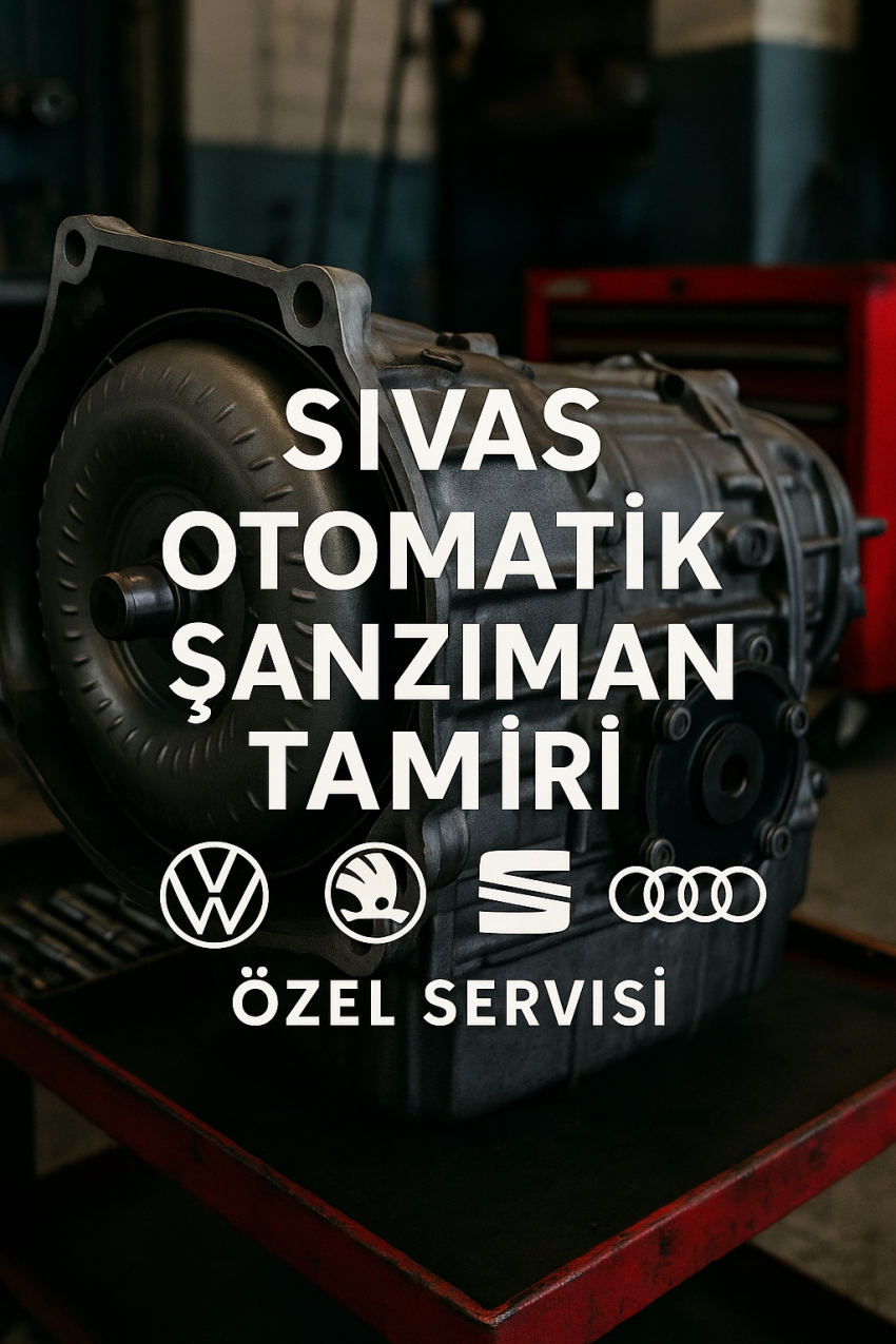 Sivas Otomatik Şanzıman Tamiri – Audi VW Seat Skoda Servisi
