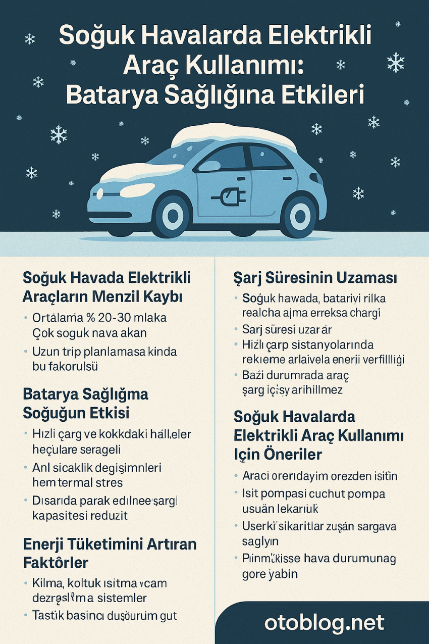 Soğuk Havalarda Elektrikli Araç Kullanımı: Batarya Sağlığına Etkileri